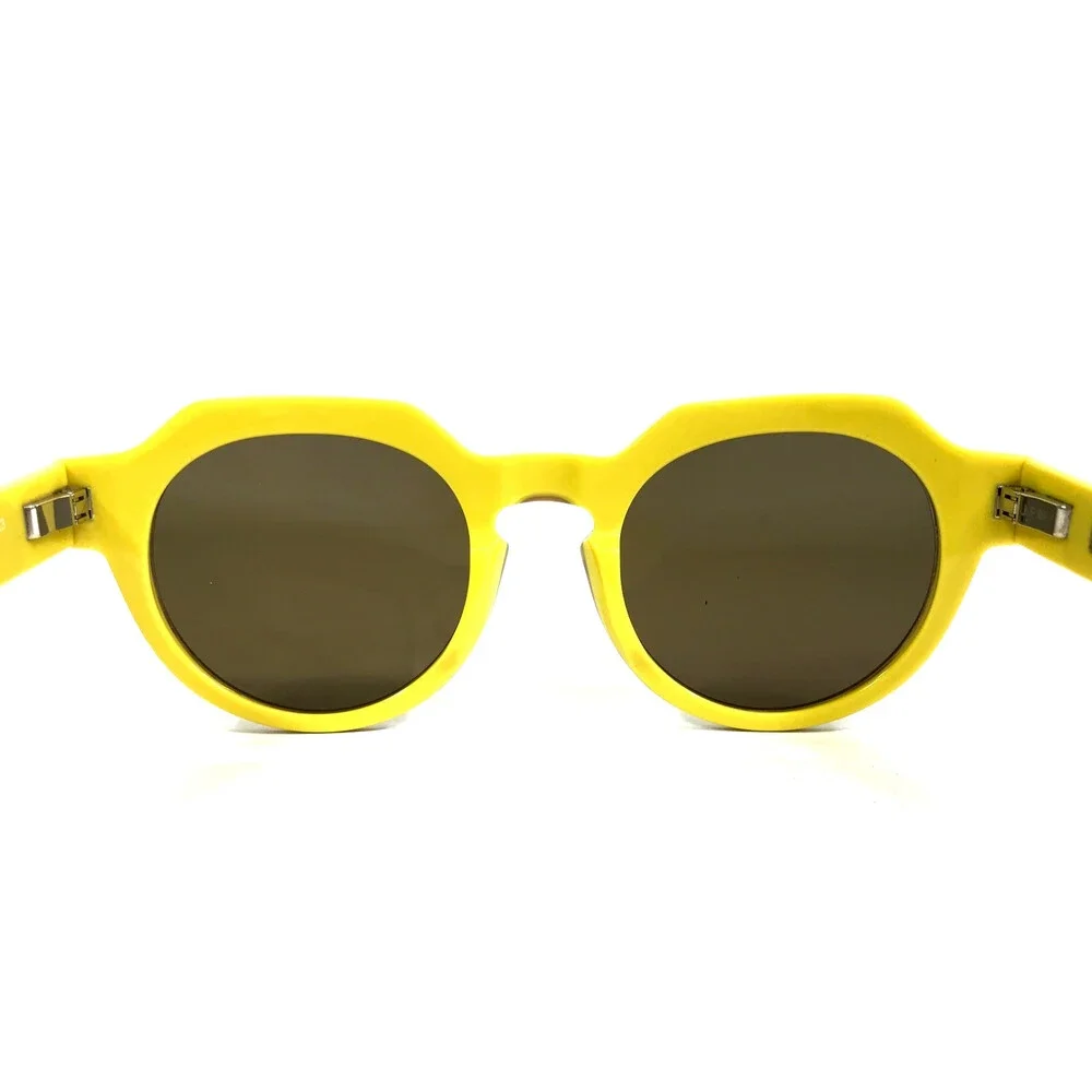 J. F. Rey Sunglasses PORTLAND 9055SOL Brown Yellow Frames Brown Polarized Lenses